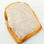 ユニークなパン型のダブルファスナーポーチ